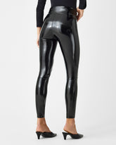 SPANXshapeâ„¢ Faux Leather Patent Leggings | Classic Black
